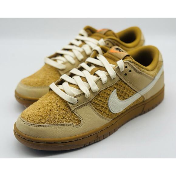 NEW Nike Dunk Low Retro Waffle Wheat Coconut Sesame FZ4041-744 Men’s Size Multi